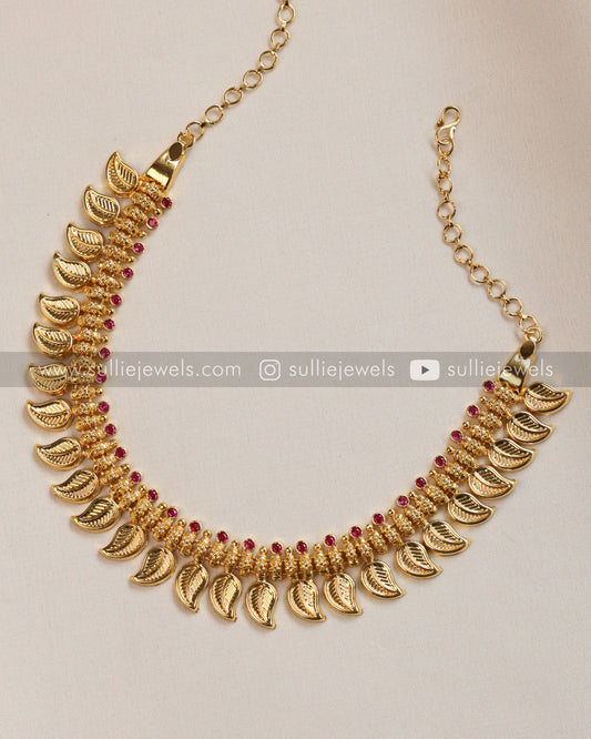 Gold Plated Mango Necklace