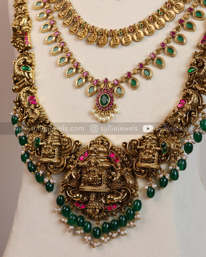 Lakshmi Green Bridal Combo ( 10 piece )