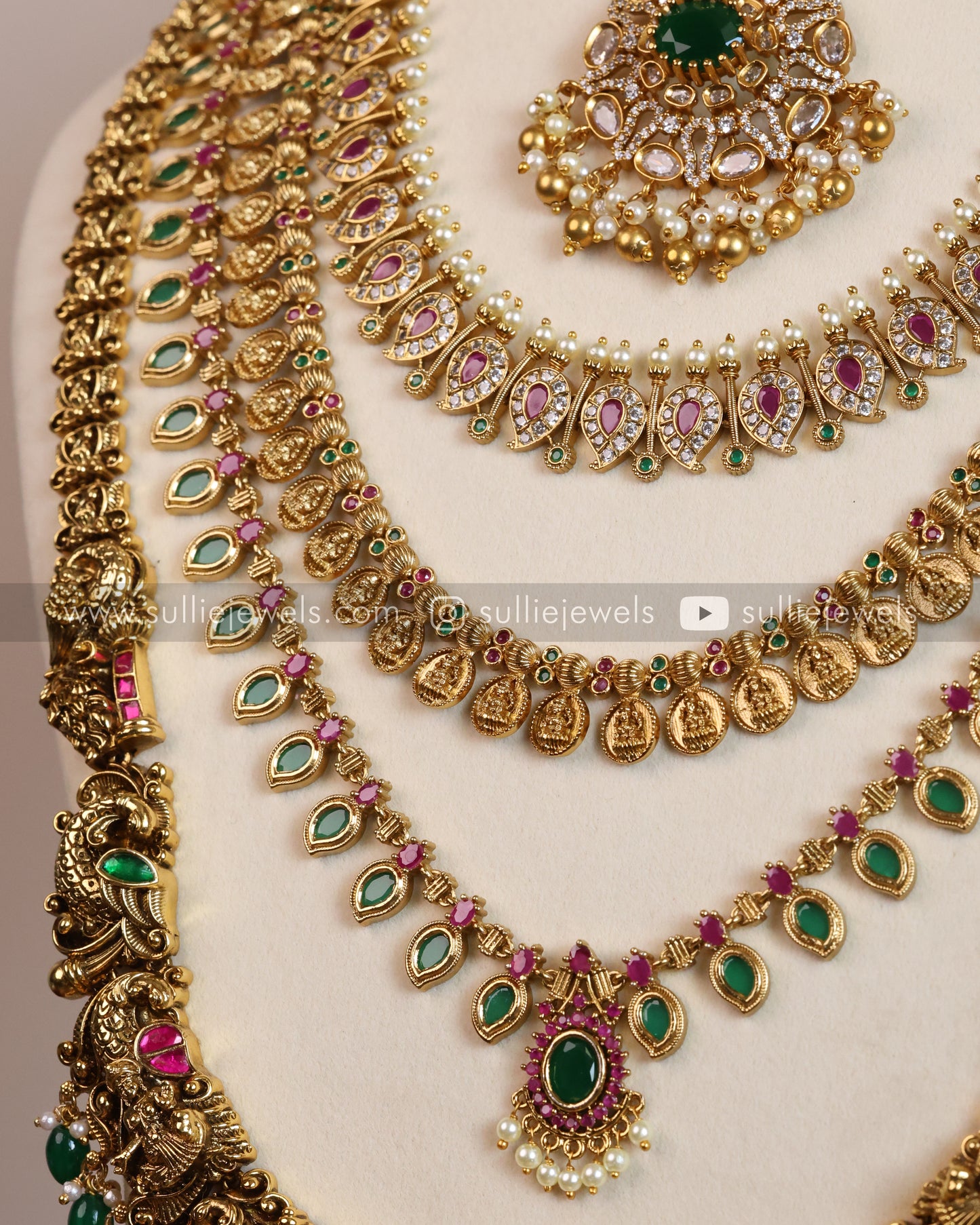 Lakshmi Green Bridal Combo ( 10 piece )