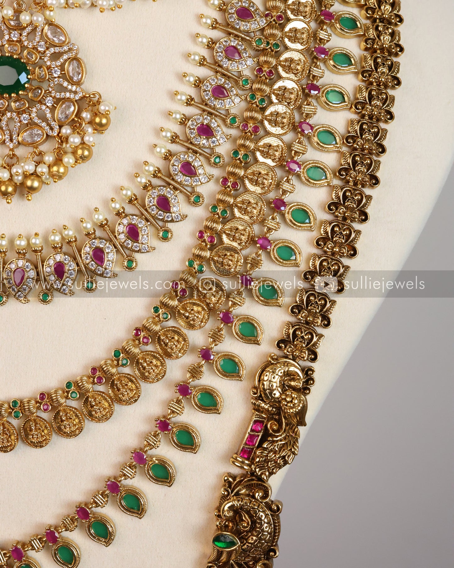 Lakshmi Green Bridal Combo ( 10 piece )