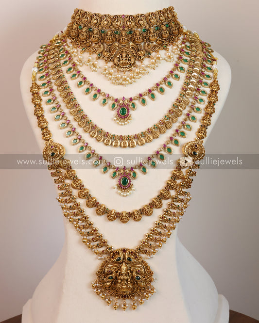 Lakshmi Palakka Bridal Combo ( 10 piece )