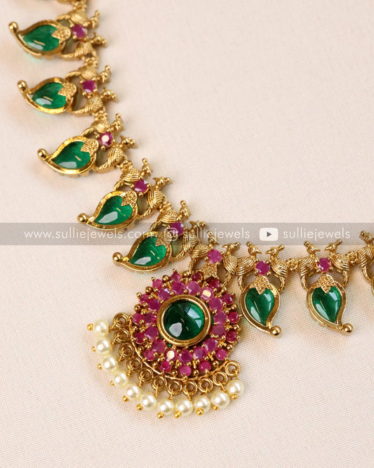 Palakka Premium Necklace with Stud