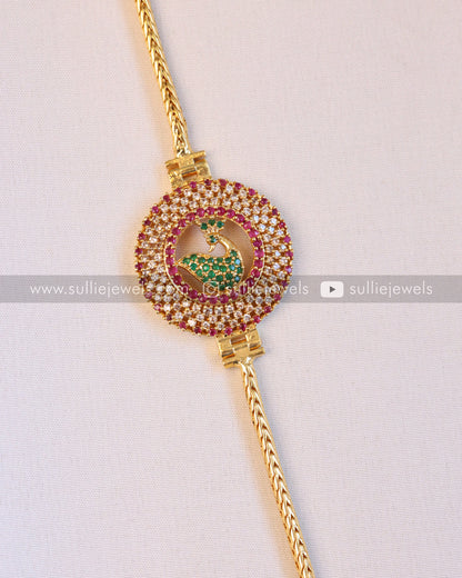 AD Peacock Mogappu Chain