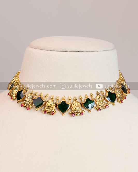 Palakka Premium Gold Plated Necklace