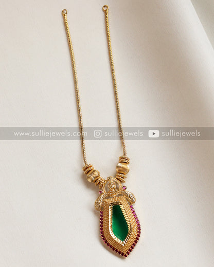 Kerala Palakka Nagapadam Pendant with Studs