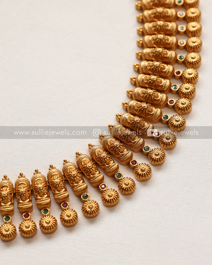 No Goddess Gold Necklace with Earring