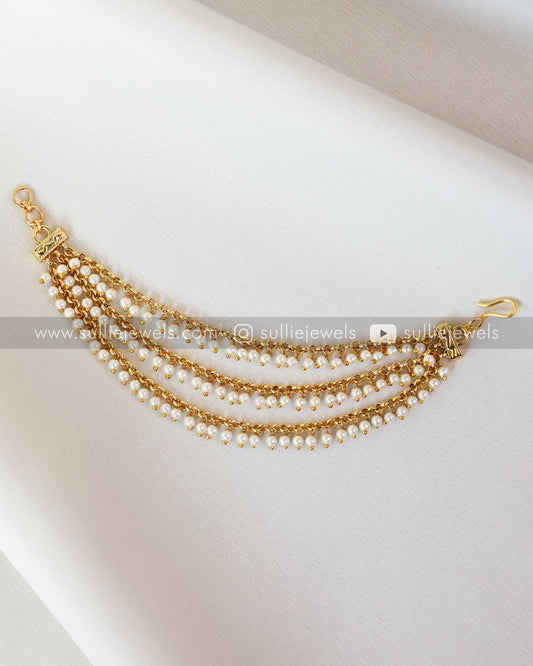 Premium Three Layer Ear Chain