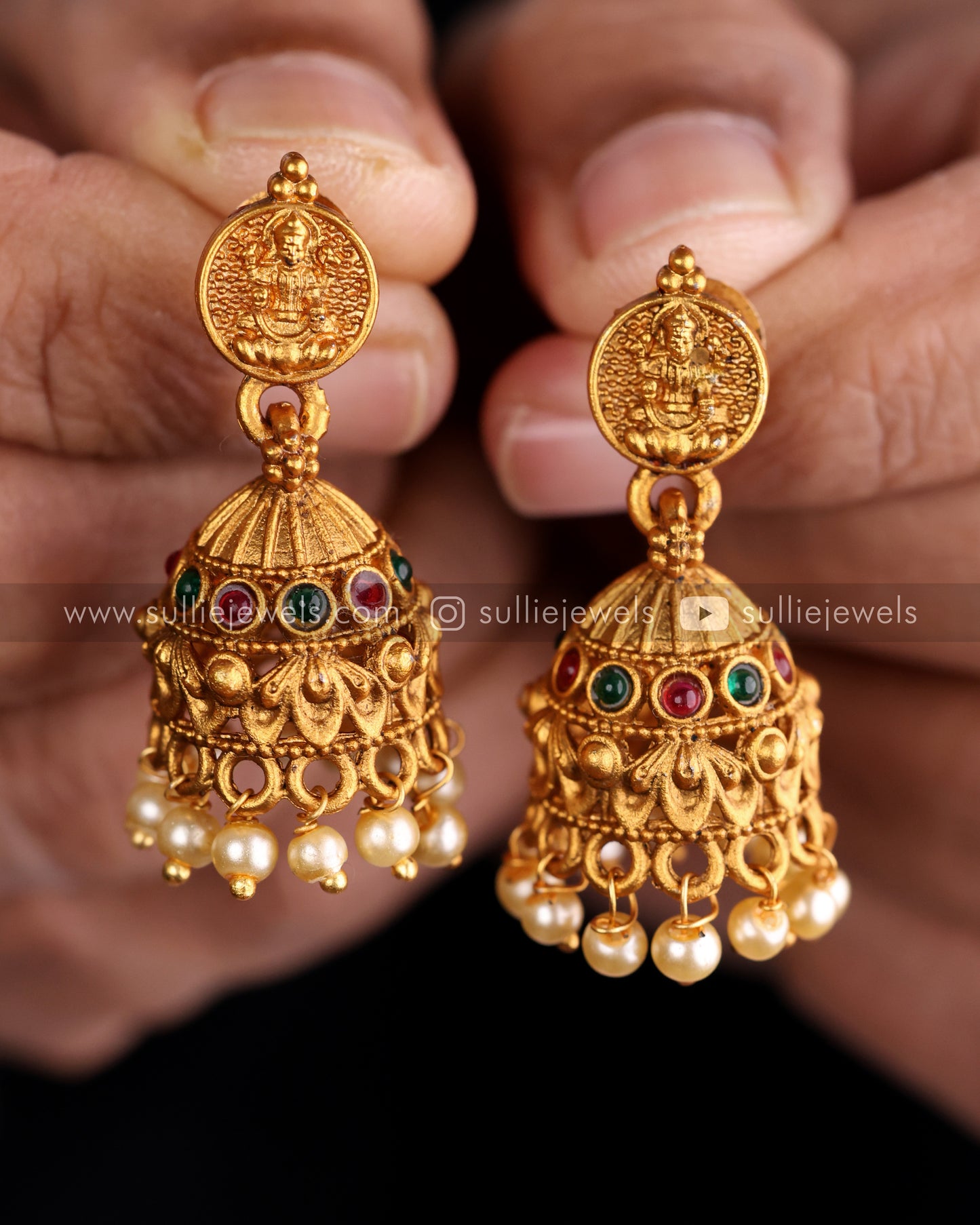 Lakshmi Pendant Chettinad Coin Necklace