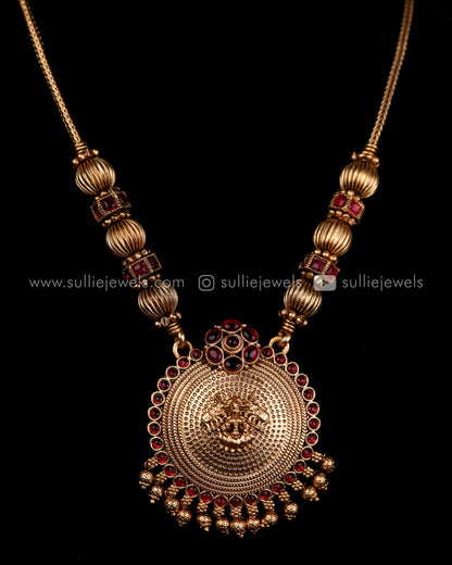 Lakshmi Pendant with Jhumkas