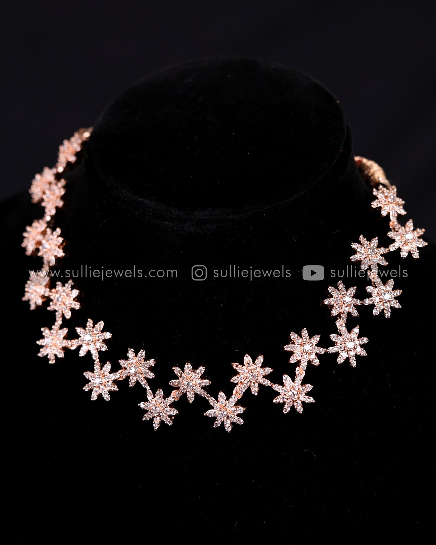 Star AD Necklace Set in Gold, Silver & RoseGold