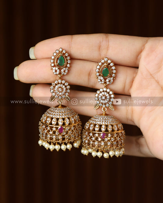 AD Premium Long Jhumka