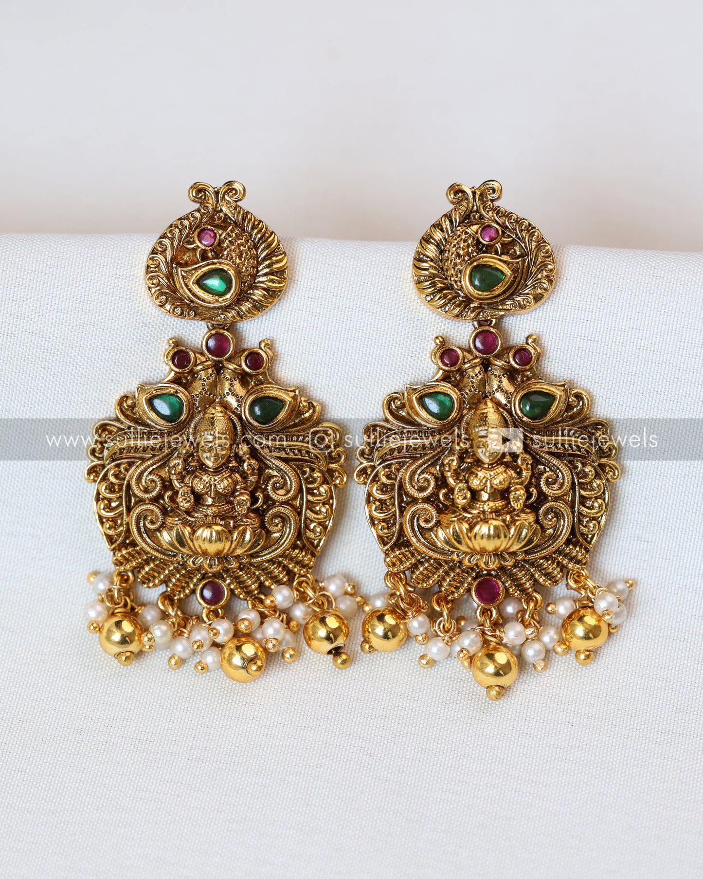 Nagas Double Layer Haram with Earrings