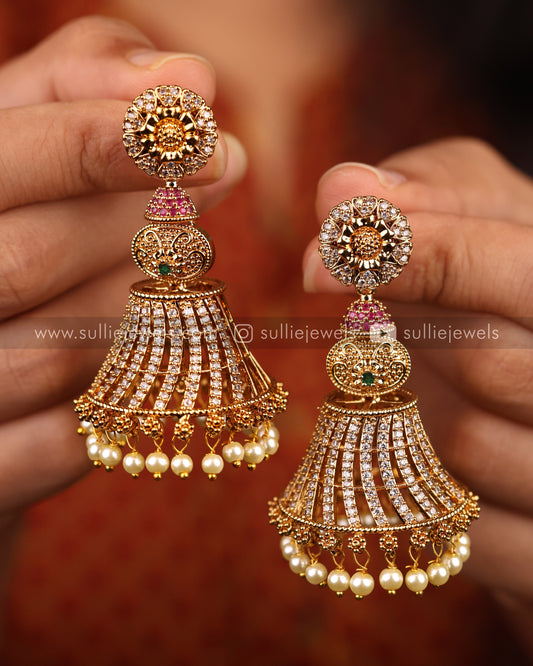 Premium Stone Jhumka