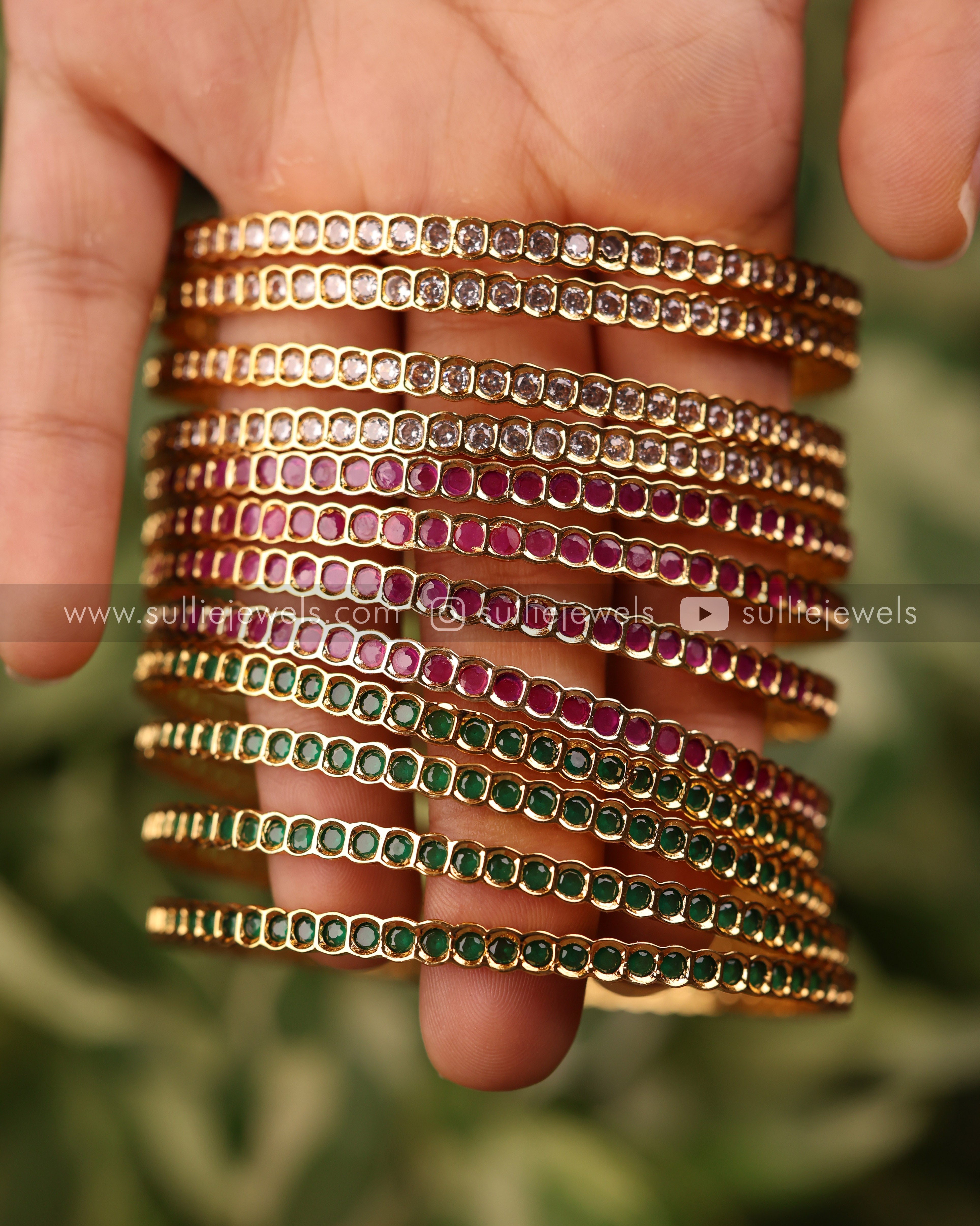 How to make hot sale stone bangles in home