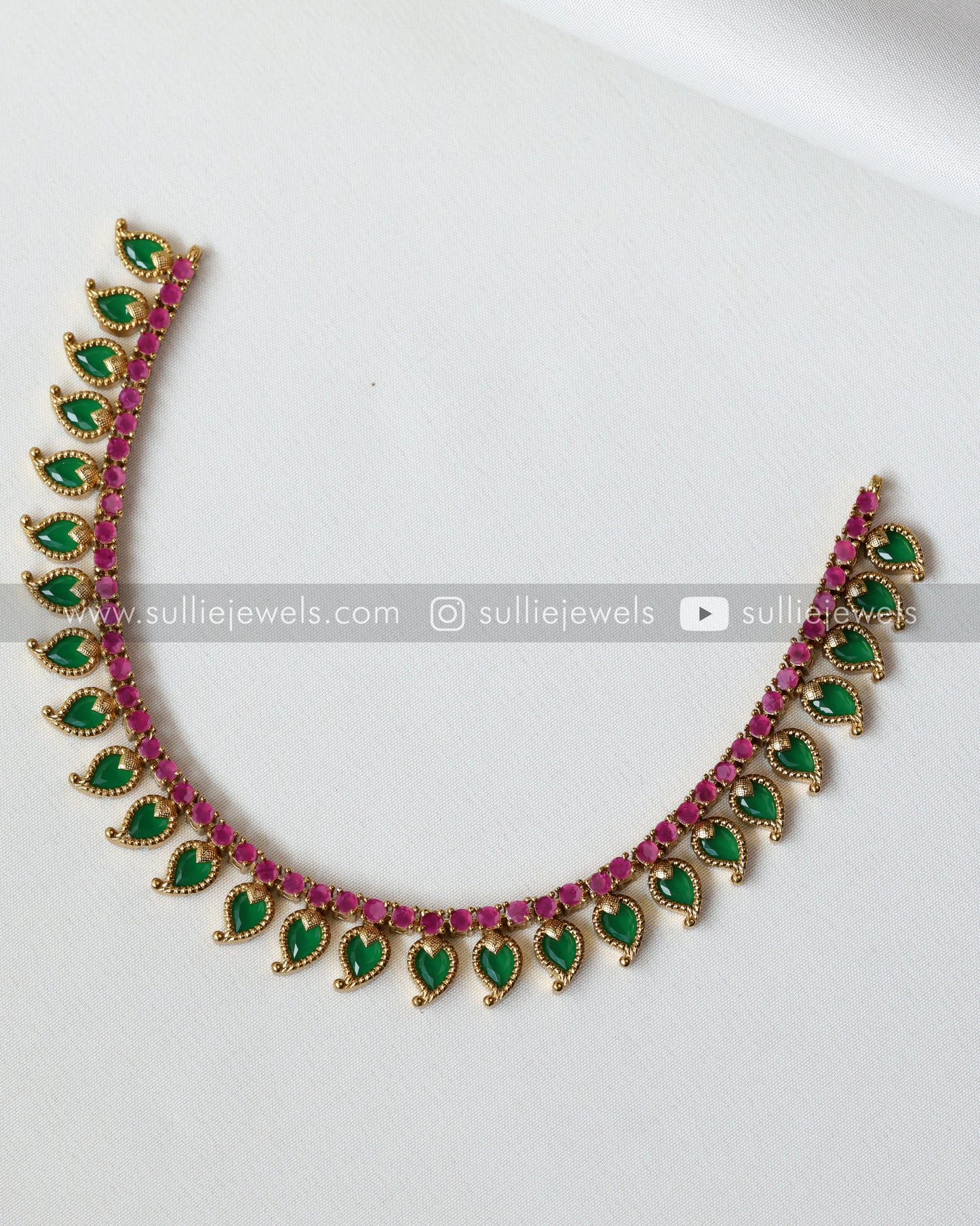 Palakka Necklace/Maala with Stud