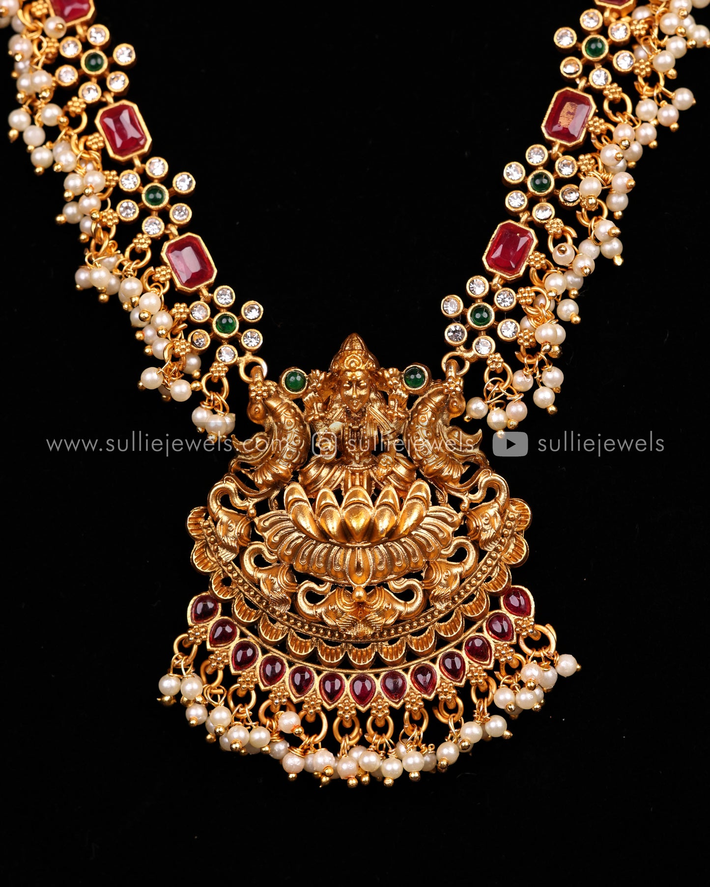 Premium Lakshmi Long Chain – sulliejewels