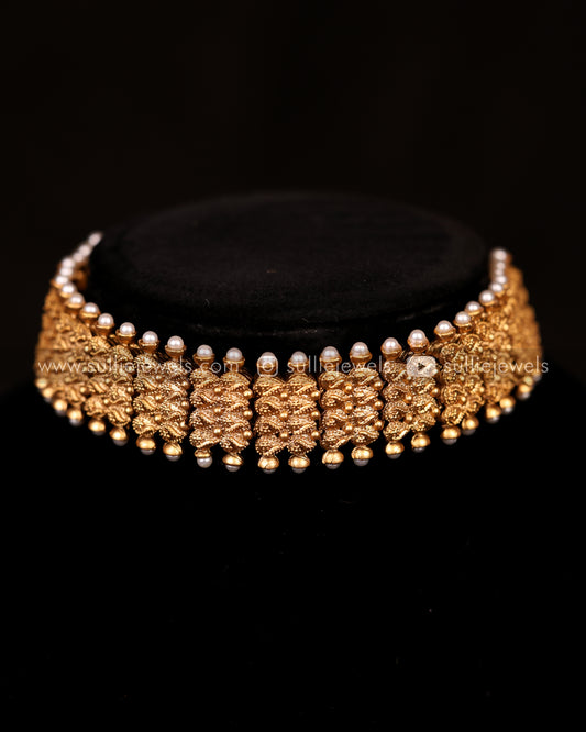 Golden Choker Set