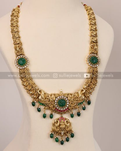 Lakshmi Designer Emerald Bridal Combo ( 3 piece )