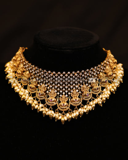 Lakshmi Design AD Style Premium Choker